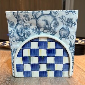 Mackenzie-Childs Napkin Holder 💙